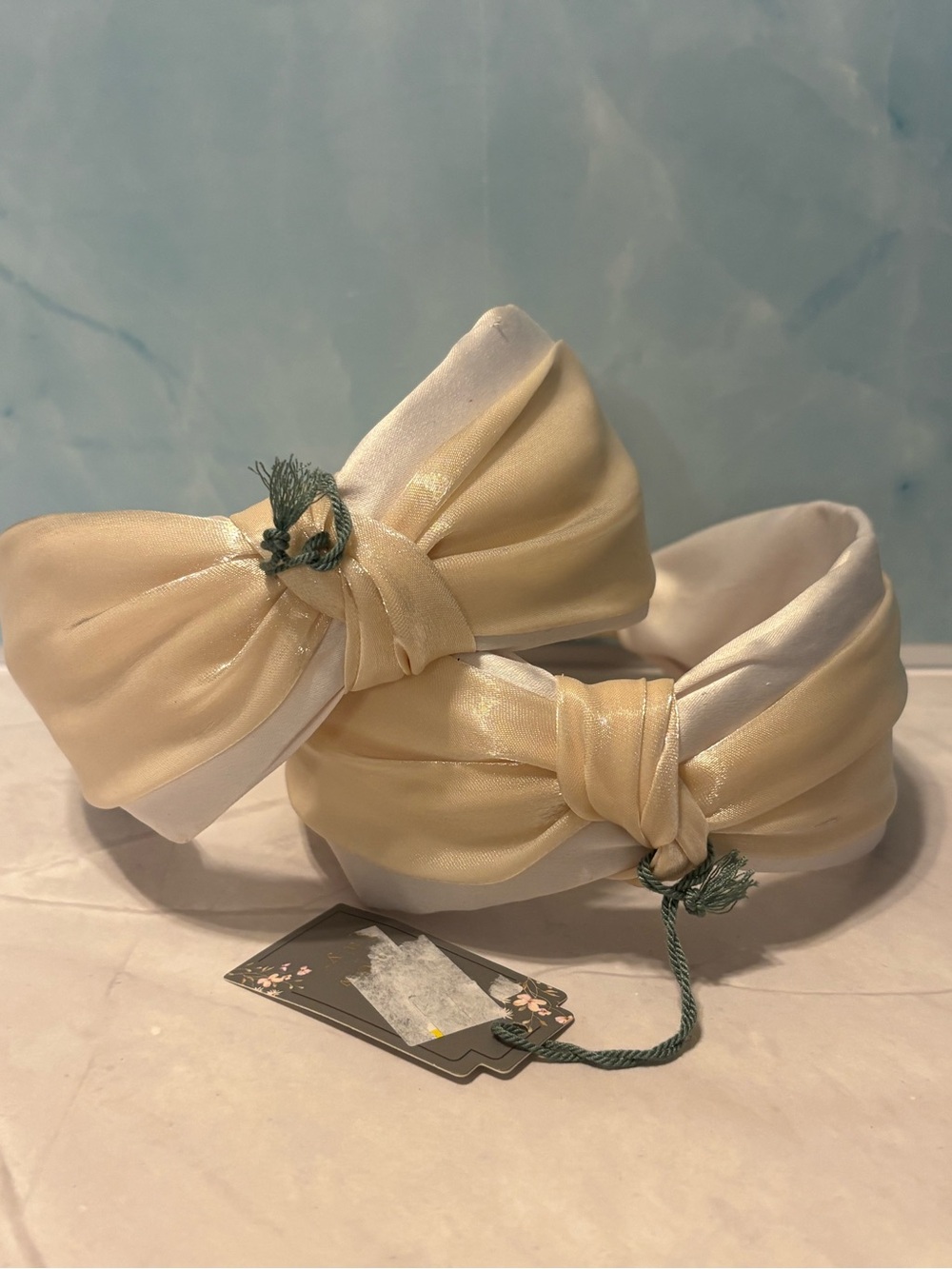 A New Day Satin Top Knot Headband -2